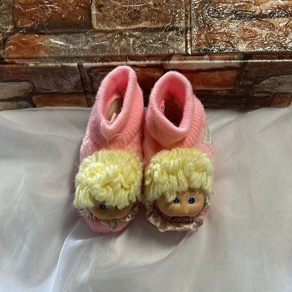 Original Vintage 1984 Cabbage Patch Slippers- size 5-6 - Picture 1 of 12